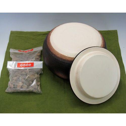 万古焼 石焼き芋器 家庭用 焼き芋器 用石 付 石追加可 石焼き芋鍋