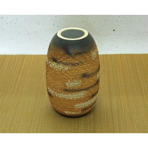 信楽焼 花瓶 青 斑点 なつめ 7号 おしゃれ 一輪挿し 小さい 花入