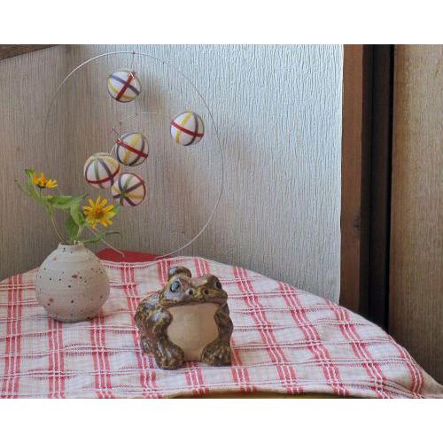 信楽焼 カエル 置物 3号 陶器 かわいい かえる 大きい 蛙 おしゃれ