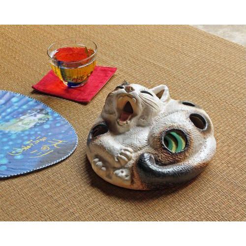 信楽焼 陶器 作家 お香 小物入れ 【公式通販】