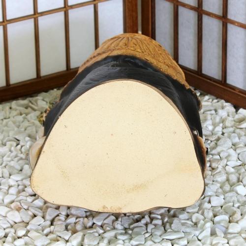 ポイント5倍][名入れ]信楽焼 狸 傘立て 表札 たぬきの傘たて 13号