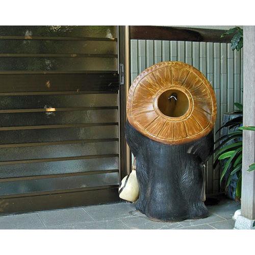 専用　信楽タヌキ置物 寝狸 11号（信楽焼 陶器 たぬき タヌキ 置物 B083-07 ） : 風の