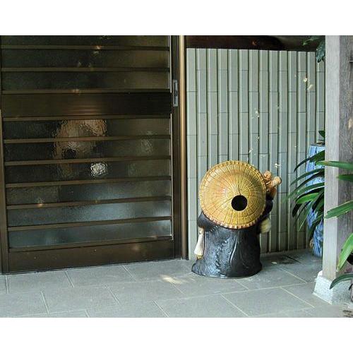 ポイント8倍]信楽焼 狸 置物 開運 たぬきの置物 18号(名入れも可) 玄関