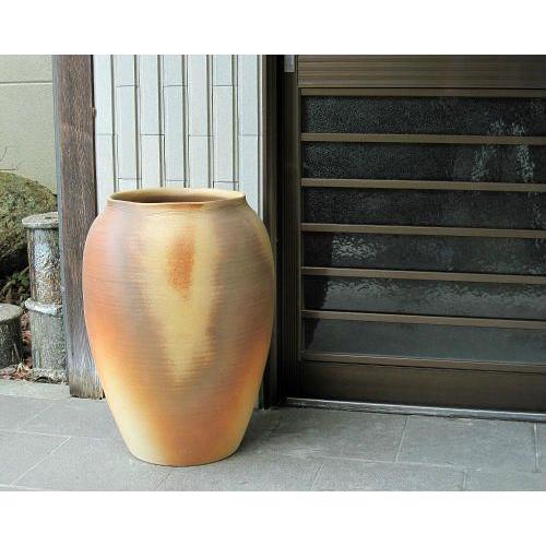 ポイント10倍 信楽焼 大きな 花瓶 灰釉 緋色 スカーレット 号 おしゃれ 大壺 つぼ ツボ 壷 陶器 花器 フラワーベース 信楽焼き Ma003 05g Ootubo0004 夢源陶房 通販 Yahoo ショッピング