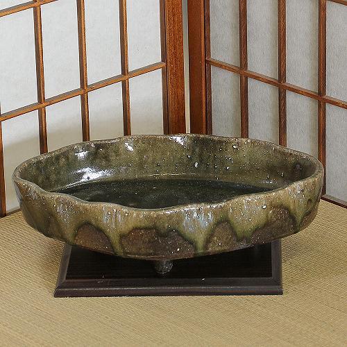 アウトレット 信楽焼 花瓶 花器 華道 池坊 嵯峨御流 青 ガラス ソリ 生け花 陶器 信楽焼き 焼き物 やきもの 在庫数限り 在庫処分 あすつく Outlet0015 夢源陶房 通販 Yahoo ショッピング