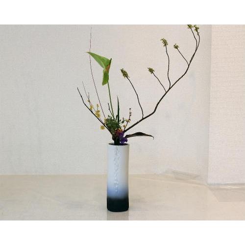 信楽焼 花器 白 盛り土 在庫数限り 陶器 花瓶 生け花 和風 華道 池坊