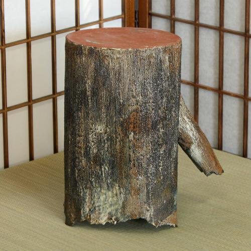 【初期/レア】 信楽焼 花瓶 花器 華道 池坊 嵯峨御流 櫛目 白枝 陶器 生け花 和風 生花用 フラワーベース 信楽焼き 手作 在庫数限り あすつく(my-3) 【1957340822】(10920円)