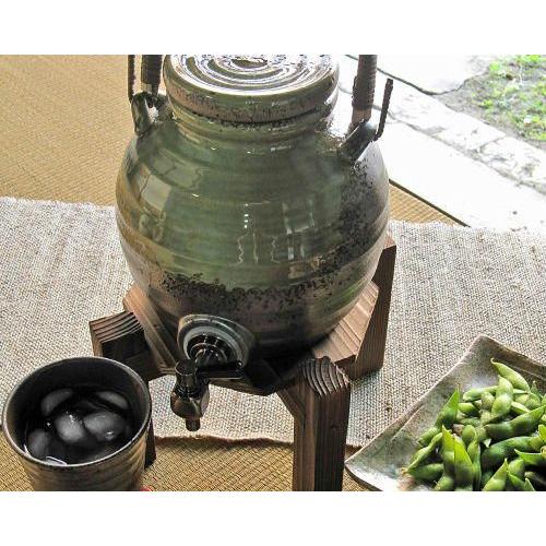 ポイント5倍]信楽焼 ラジウム 焼酎サーバー ビードロ 一升 陶器