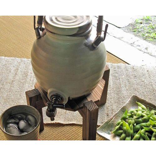 ポイント5倍]信楽焼 ラジウム 焼酎サーバー かわき 一升 陶器 おしゃれ