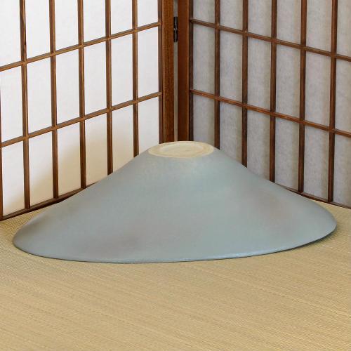 信楽焼 水盤 灰釉 長 16号 花器 陶器 池坊 嵯峨御流 生け花 華道 信楽焼 水盤 灰釉 長 16号 花器 陶器 池坊 嵯峨御流 生け花 華道