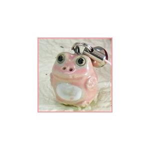 メール便対応 信楽焼 陶器 カエル 携帯ストラップ 桃 ピンク おしゃれ シンプル かわいい 可愛い 蛙 キャラクター かえる スマホ ギフト プレゼント 信楽焼き Suto0005 夢源陶房 通販 Yahoo ショッピング