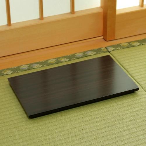 メール便対応] 木製 高級黒丹 花台 10号 台 敷物 敷板 生け花 花器