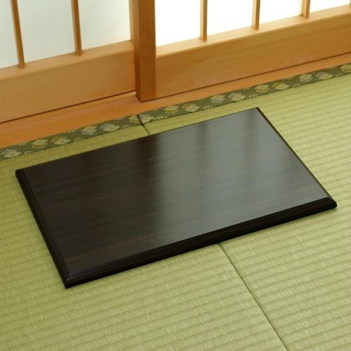 木製 高級黒丹 花台 14号 台 敷物 敷板 生け花 花器 置物 ギフト 華道 
