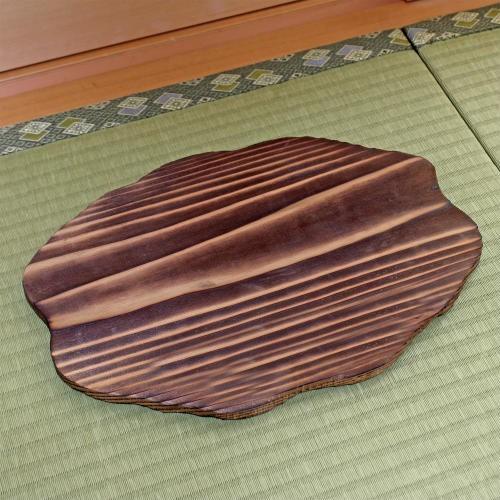 木製 焼き杉 花台 11号 台 敷物 敷板 生け花 花器 置物 ギフト 華道