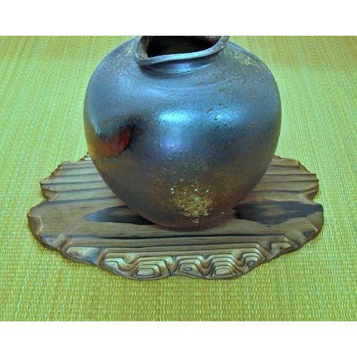 木製 焼き杉 花台 11号 台 敷物 敷板 生け花 花器 置物 ギフト 華道