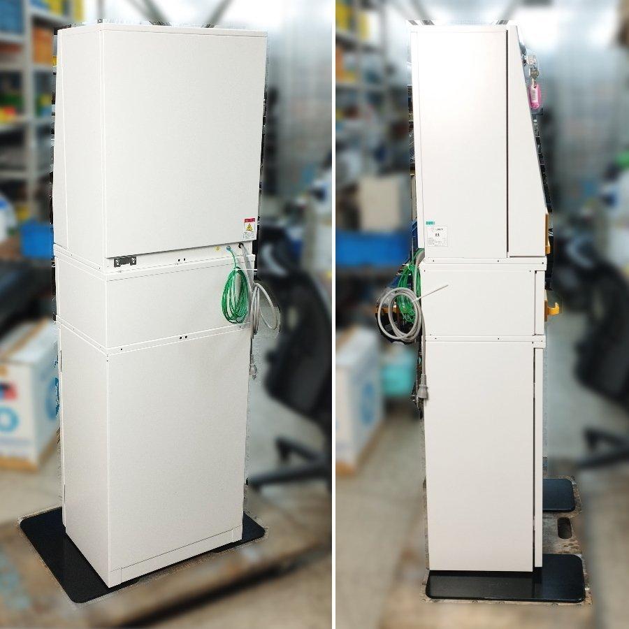 タッチパネル式小型券売機　高額紙幣-新札新硬貨対応済み　マミヤオーピーVMT601 マミヤ・オーピー VMT-601 タッチパネル式小型券売機 架台付き 高額