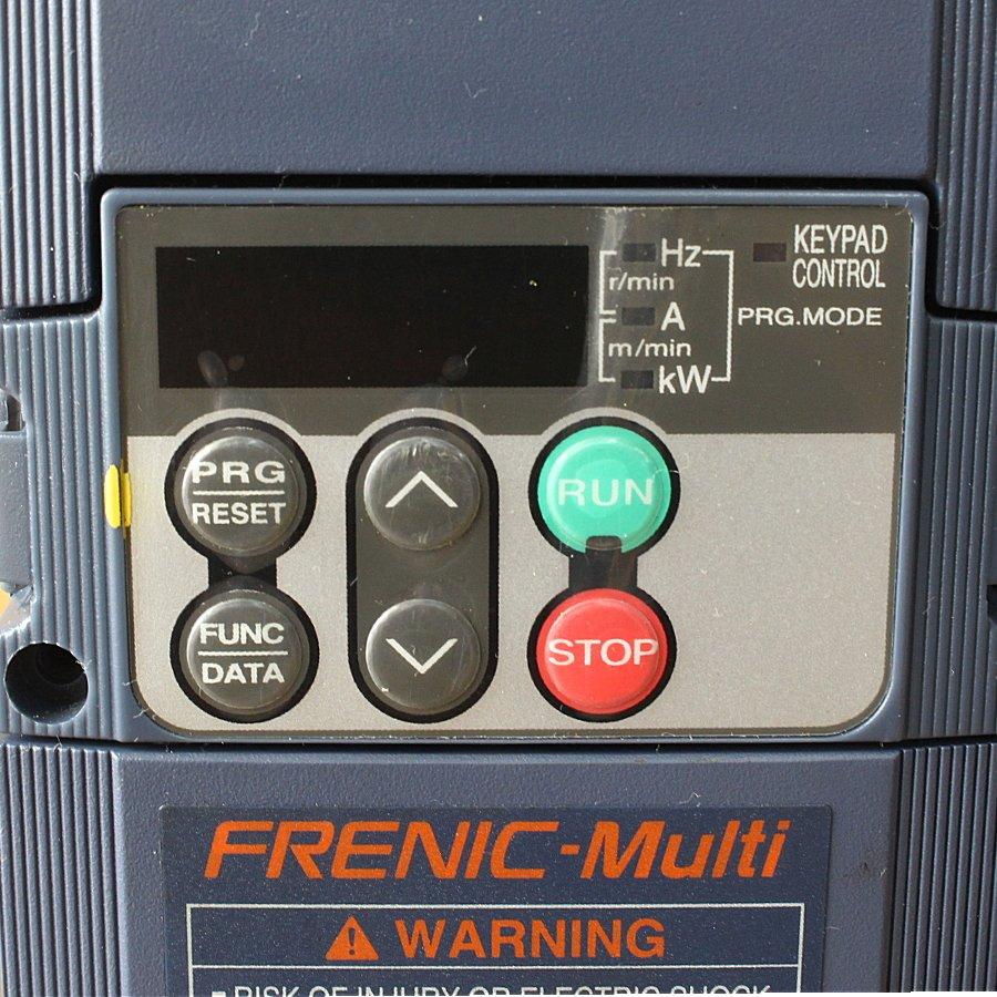 富士電機インバーター FRENIC-Multi FRN3.7E1S-2J 3相200V/3.7kW(5馬力
