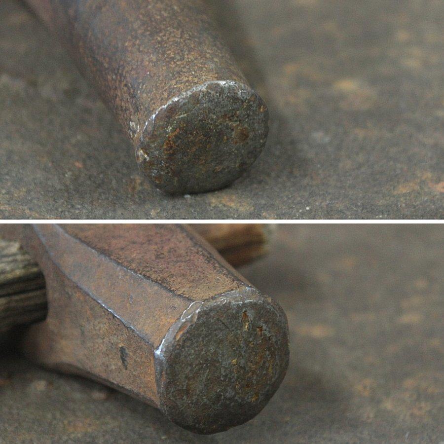 アンビル 金床 レールアンビル 自作品 台付き ハンマー付き : 無限堂