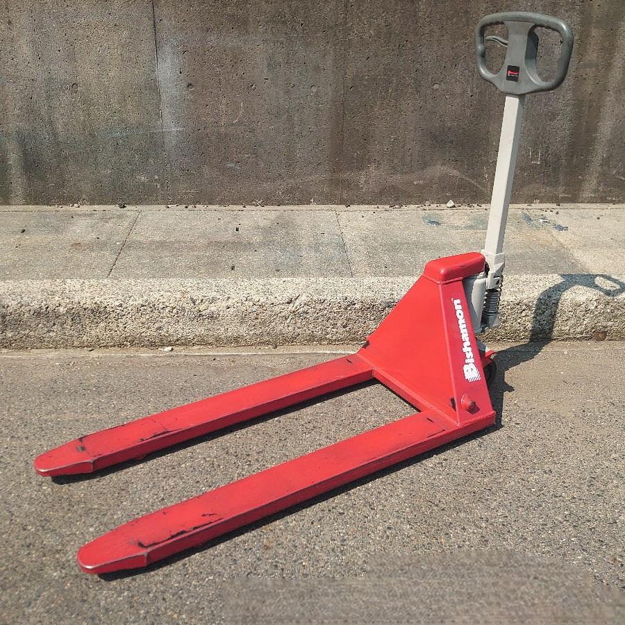2)Bisyamon/ビシャモン スギヤス BM08M 800kg ハンドパレットトラック 