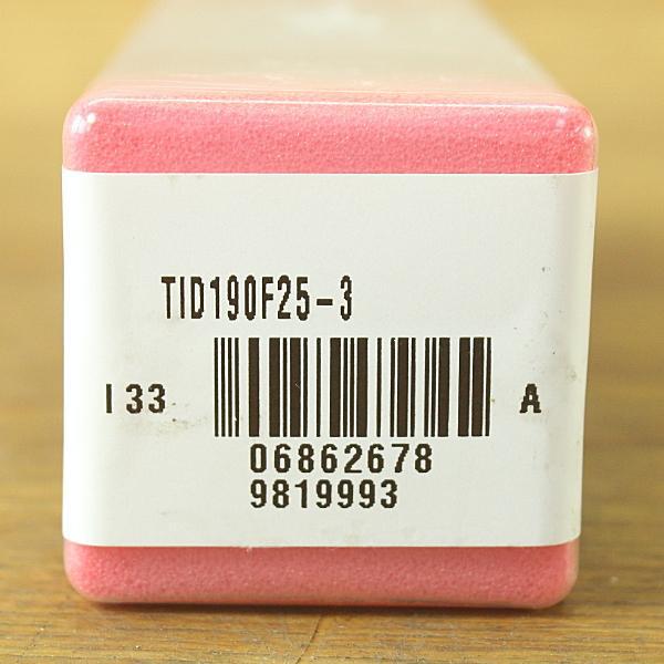 未使用)タンガロイ TID190F25-3 TACドリル ヘッド交換式ドリル 未使用)タンガロイ TID190F25-3 TACドリル ヘッド交換式ドリル