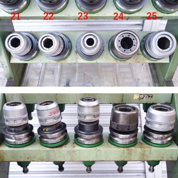 3)25本セット ドリルチャック・ミーリングチャック ツールホルダー付