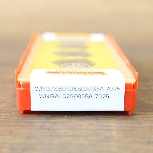 未使用）5個 SANDVIK/サンドビック WNGA080408S02035A/7025 T-Max 旋削 