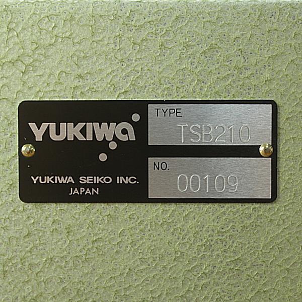 未使用)YUKIWA/ユキワ TSB-210 手動式テールストック 芯高210mm 未使用)YUKIWA/ユキワ TSB-210 手動式テールストック 芯高210mm