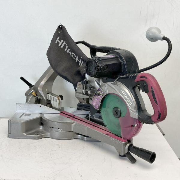 【引取限定】日立　C6RSHC　165mm 卓上スライド丸のこ　説明書付　100V　50/60Hz　1050W　レーザー　ライト 卓上スライド丸のこ：C6RSHD(K)