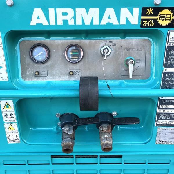 AIRMAN/北越工業 PDS90SC 25馬力 エンジンコンプレッサー AIRMAN/北越工業 PDS90SC 25馬力 エンジンコンプレッサー