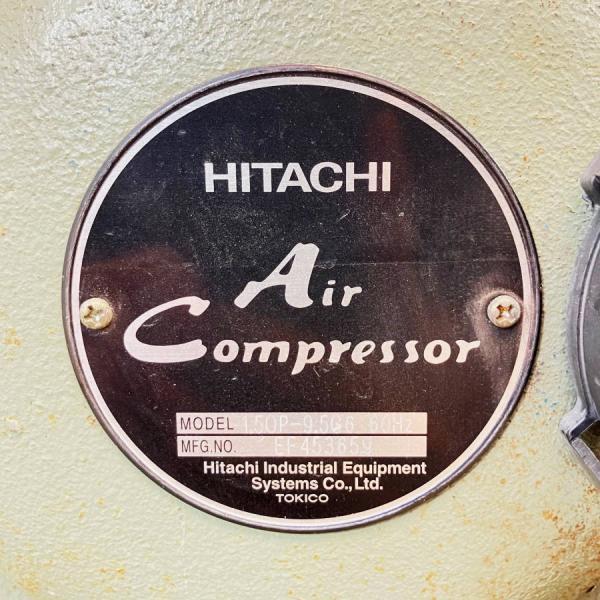 HITACHI/日立 1.5OP-9.5G6 2馬力/1.5kW エアーコンプレッサー HITACHI/日立 1.5OP-9.5G6 2馬力/1.5kW エアーコンプレッサー