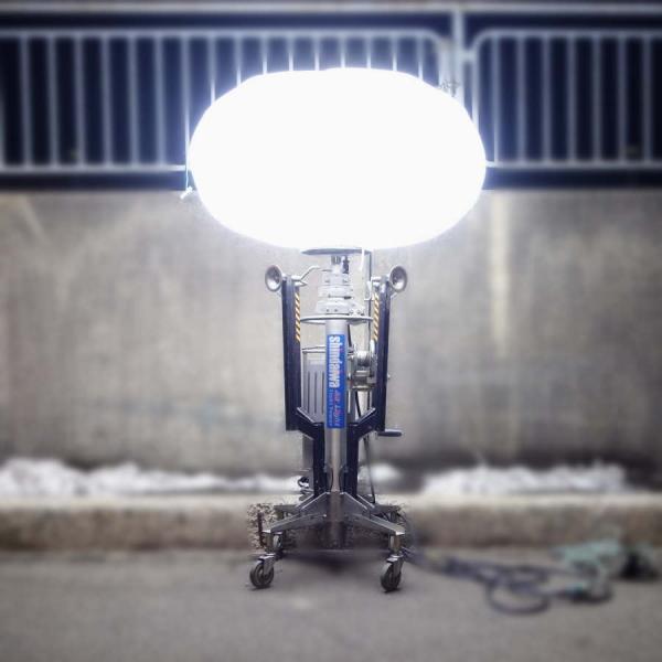 新ダイワ/やまびこ SBL141QWバルーン投光器 メタルハライド 新ダイワ/やまびこ SBL141QWバルーン投光器 メタルハライド