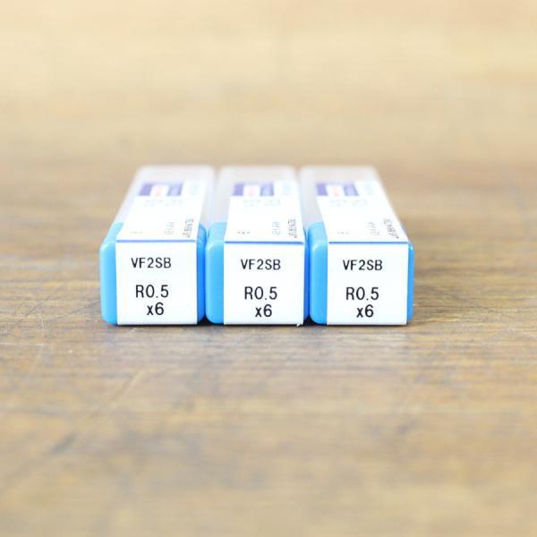 未使用）3本セット☆三菱 VF-2SB/RO.5×6 ボールエンドミル 超硬 