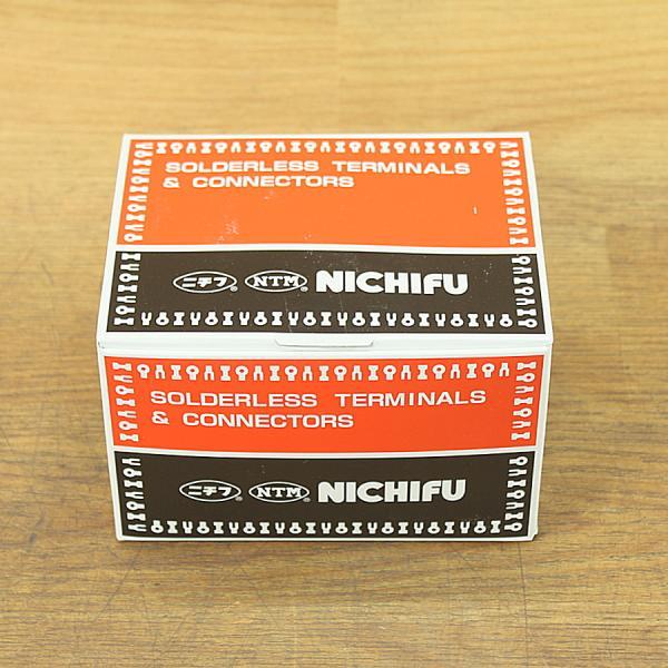 未使用）ニチフ R100-12(50pcs) 銅線用 裸圧着端子(R形) 丸形 : 無限堂