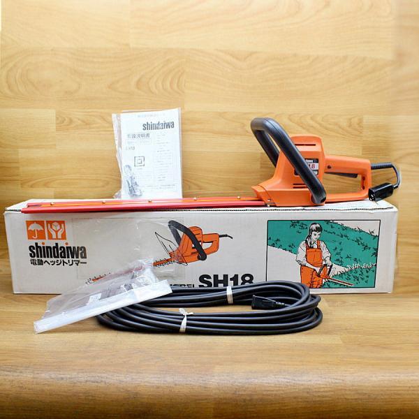 未使用）Shindaiwa/新ダイワ SH18-460 電動ヘッジトリマー 刈幅460mm 