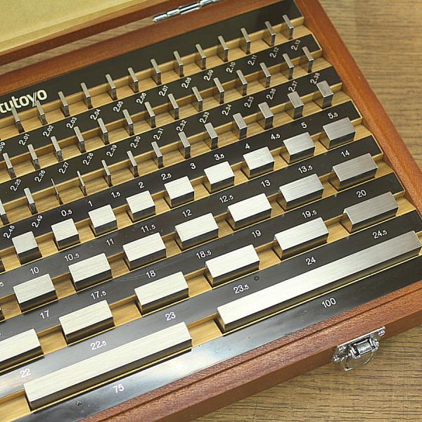 未使用）112pcs ミツトヨ/Mitutoyo 516-515(BM1-112W-1) 1級ゲージ
