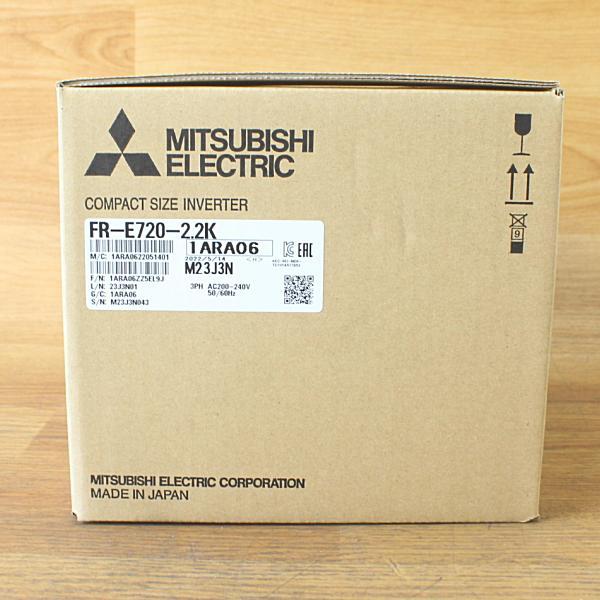未使用）三菱 FR-E720-2.2K インバータ 3相200V 3馬力 : 無限堂あいち
