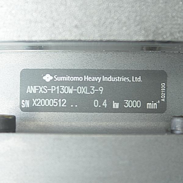 未使用)住友 ANFXS-P130W-0XL3-9 サーボモータ用 減速機 1:9 未使用)住友 ANFXS-P130W-0XL3-9 サーボモータ用 減速機 1:9
