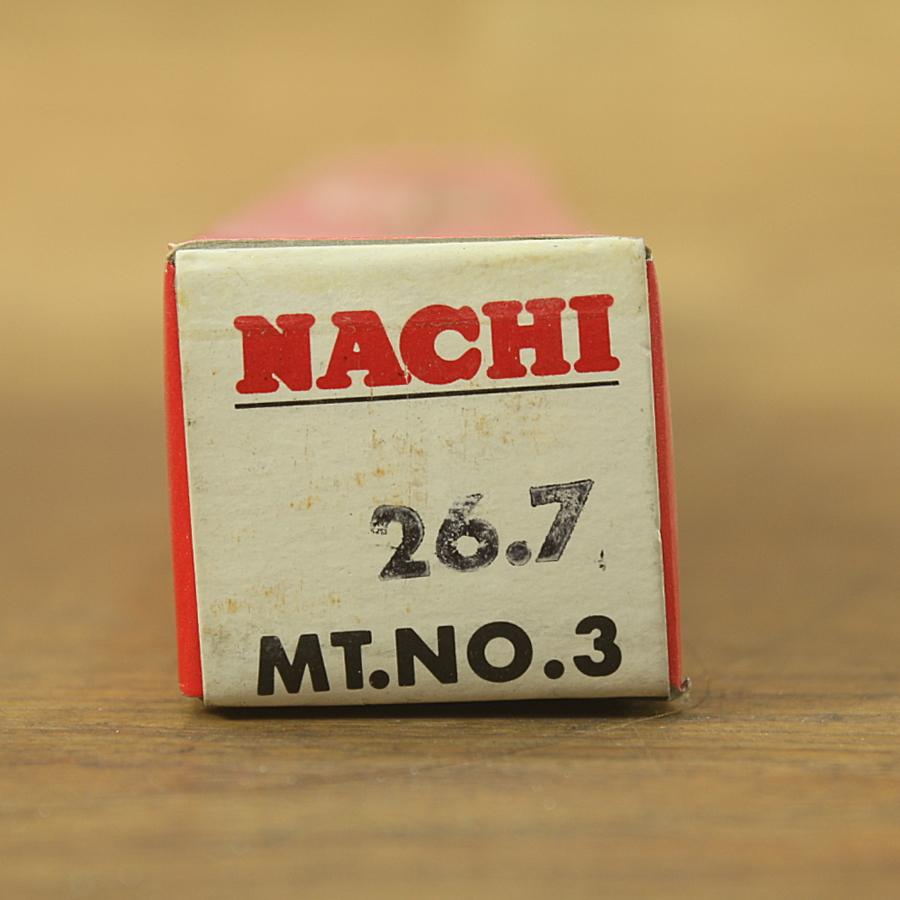 未使用）ナチ/NACHI φ26.7mm MT3 テーパーシャンクドリル : 無限堂