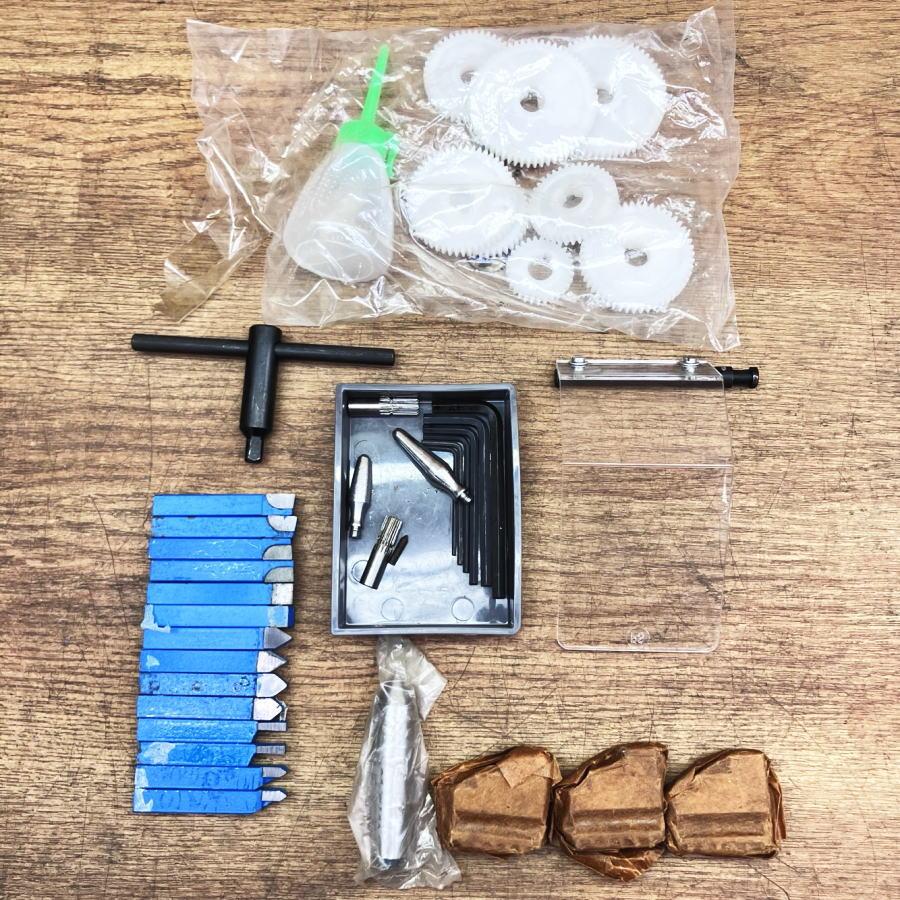 MINI LATHE CJ0618A 小型旋盤 卓上ミニ旋盤 無段変速 100V : 無限堂