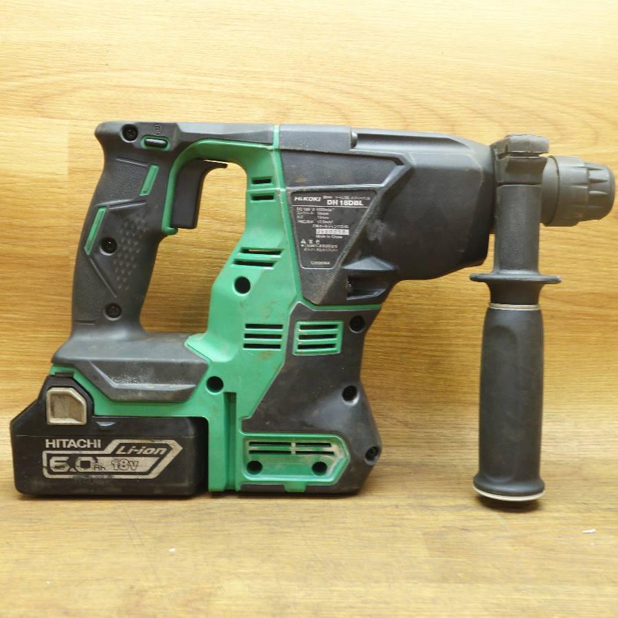 HiKOKI/日立工機 DH18DBL 26mm コードレスロータリハンマドリル : 無限 
