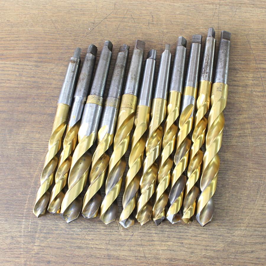 22本セット☆グーリング/ナチ他 φ15.0〜23.0mm テーパーシャンクドリル