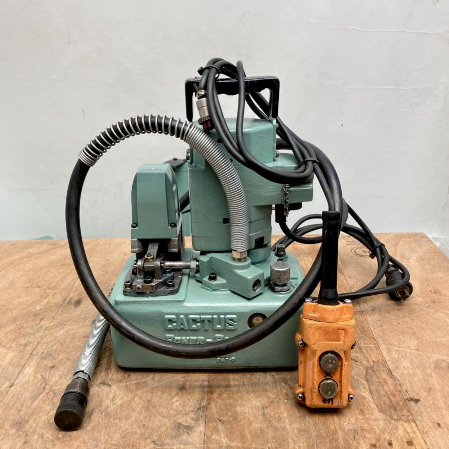 CACTUS/カクタス 油圧式パイプベンダーセット ポンプSEP-20D リモコン