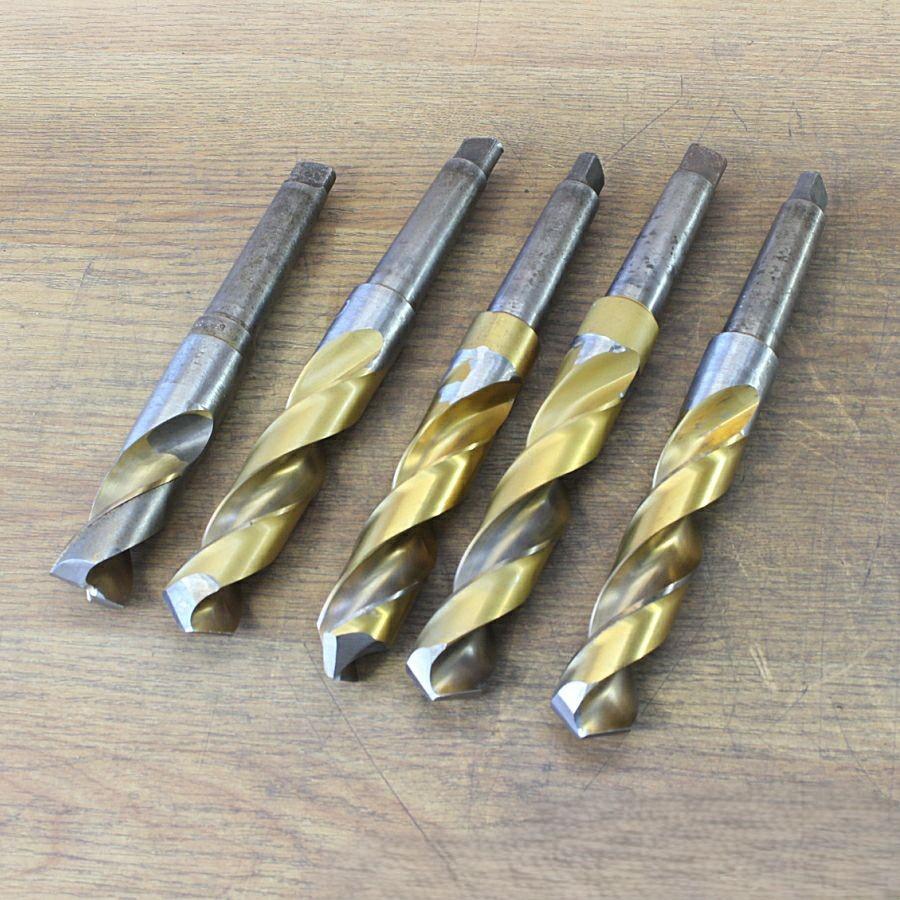 5本セット☆グーリング他 30mm テーパーシャンクドリル MT3 HSS