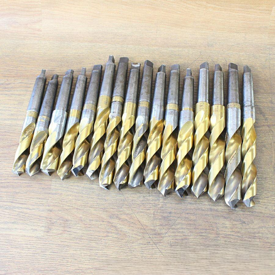 16本セット☆ナチ/コベルコ他 φ24.0〜29.5mm テーパーシャンクドリル