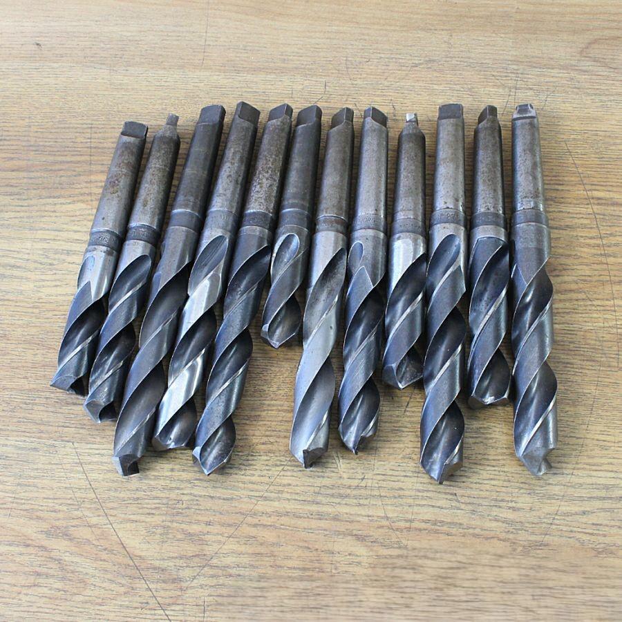 12本セット☆ナチ他 φ24.0〜29.0mm テーパーシャンクドリル MT3 : 無限