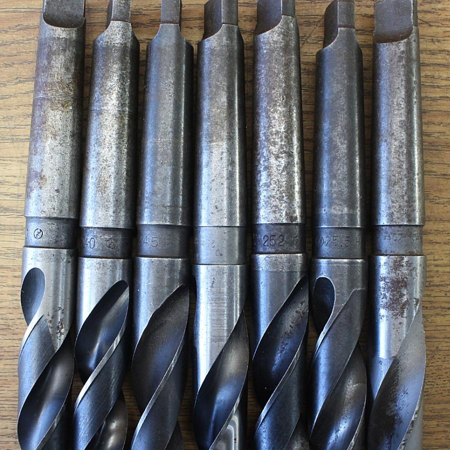 12本セット☆ナチ他 φ24.0〜29.0mm テーパーシャンクドリル MT3 : 無限