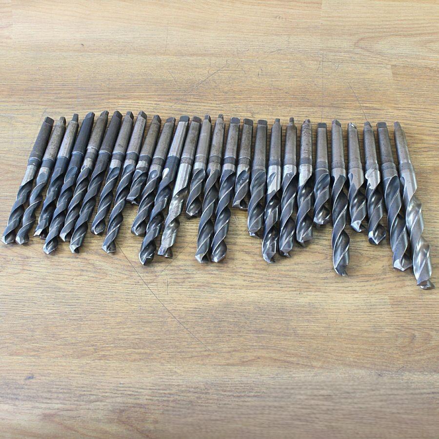 26本セット☆ナチ/コベルコ他 φ15.7〜23.0mm テーパーシャンクドリル 