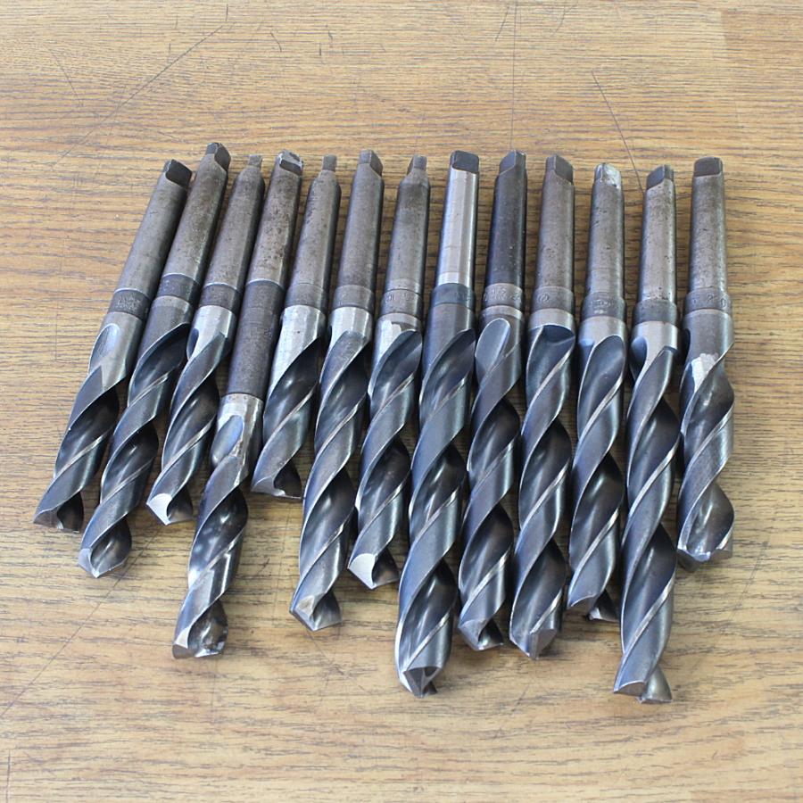 26本セット☆ナチ/コベルコ他 φ15.7〜23.0mm テーパーシャンクドリル 