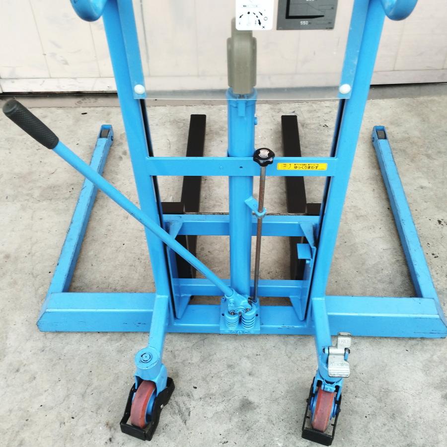 OPK/をくだ屋技研 PL-H200-15J 200kg 手動油圧式 トラバーリフト 