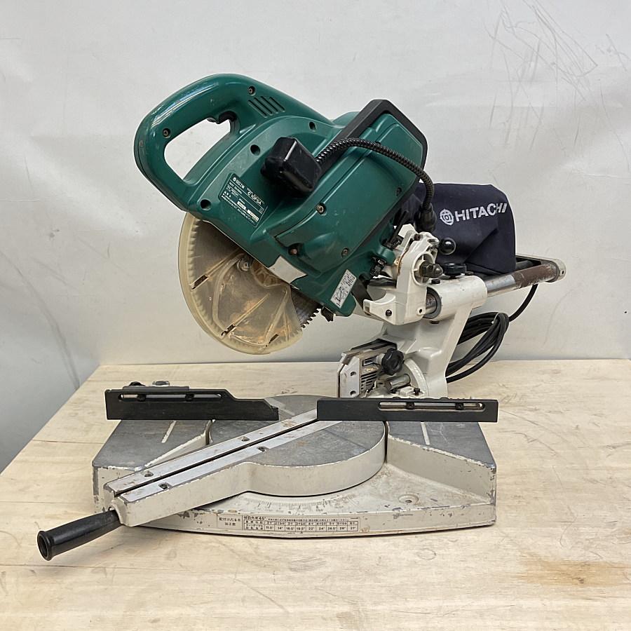 現状品］HITACHI/日立 C10FSA 255mm 木工用 卓上スライド丸のこ